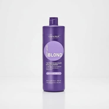 Concept Blond, Кондиционер с пептидным комплексом, Платина, 1000 мл — фото 3